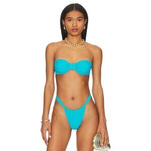 Belle The Label Oracle II Bikini Top Morph Blue